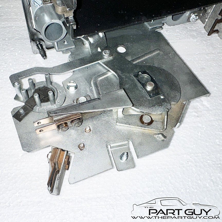 1964-67 GTO LeMans HEATER CONTROL LENS Heat (Non-A/C) Pontiac Tempest G-T-O