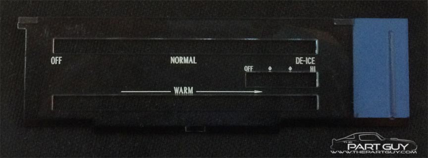 thumbnail image 2 of Rebuilt 1970-1972 GTO LeMans A/C Heater Control – Bench Tested By The Part Guy 2 of 5